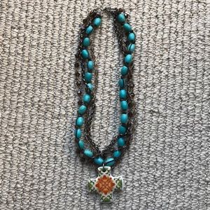 4 Strand Boho Chunky Necklace